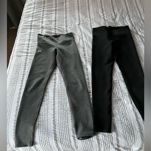 Lot of 2 Under Armour Coldgear Leggins Size S